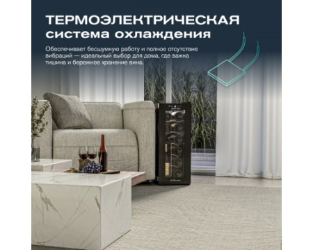 Винный шкаф Meyvel MV12-TBD1