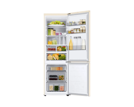 Холодильник Samsung RB36T774F бежевого цвета
