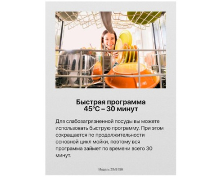 Встраиваемая посудомоечная машина Hansa ZIM615H