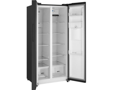 Отдельностоящий холодильник с инвертором и подачей воды Weissgauff WSBS 600 B NoFrost Inverter Water Dispenser