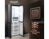 Отдельностоящий холодильник с инвертором Weissgauff WCD 450 Rock Glass NoFrost Inverter