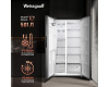 Отдельностоящий холодильник с инвертором и генератором льда Weissgauff WSBS 695 NFX Inverter Ice Maker