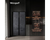 Отдельностоящий холодильник с инвертором Weissgauff WSBS 600 NoFrost Inverter Rock Glass
