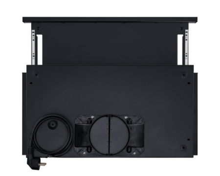 Телескопическая вытяжка Meferi SLIDEBOX60WH GLASS ULTRA