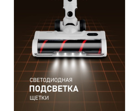 Вертикальный беспроводной самоочищающийся пылесос Weissgauff V20 BLDC Wash&Dry Dust Station
