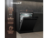Посудомоечная машина с авто-открыванием и инвертором Weissgauff DW 6114 Inverter Touch AutoOpen Black