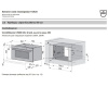 Паровой шкаф V-ZUG CombiSteamer V6000 45L Grand AutoDoor черное стекло CS6T-23046