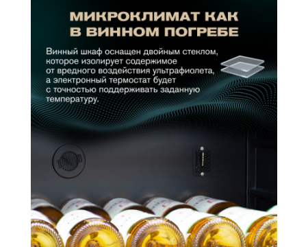 Винный шкаф Meyvel MV116-KST2