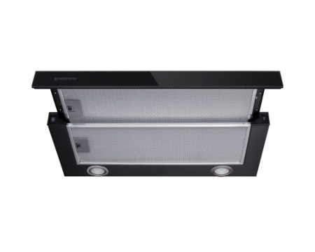 Телескопическая вытяжка Meferi SLIDEBOX60WH GLASS ULTRA