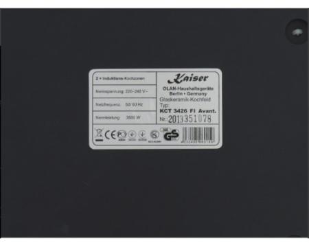 Варочная панель Kaiser KCT 3426 FI Avantgarde