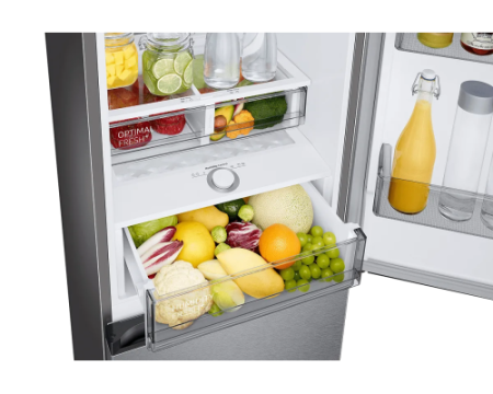 Холодильник Samsung RB36T774F серебристого цвета
