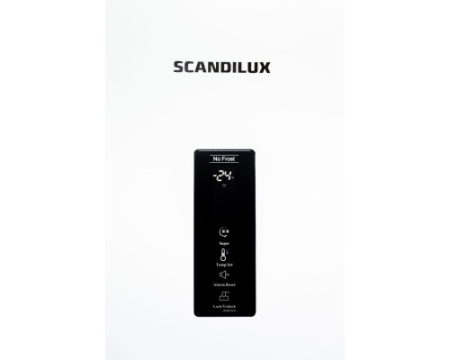 Морозильник Scandilux FN174E01W белый