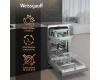 Посудомоечная машина c авто-открыванием и инвертором Weissgauff DW 4539 Inverter Touch AutoOpen Inox