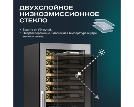 Винный шкаф Meyvel MV95-KST2 (Slim)