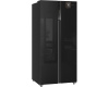 Отдельностоящий холодильник с инвертором Weissgauff WSBS 500 Inverter NoFrost Black Glass