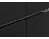 Отдельностоящий холодильник с инвертором Weissgauff WCD 510 Built-in Inverter NoFrost Black Glass