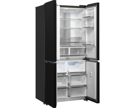 Отдельностоящий холодильник с инвертором Weissgauff WCD 510 Built-in Inverter NoFrost Dark Inox