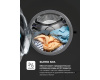 Стиральная машина с инвертором и паром LEX LWM06010BLTHID slim