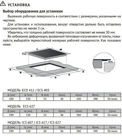 Варочная поверхность KUPPERSBERG ECS 627