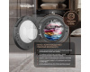 Стиральная машина с прямым приводом Weissgauff WM 45127 Direct Drive Inverter Steam Deep Grey