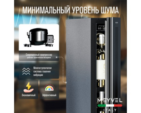Винный шкаф Meyvel MV9NH-KBT1
