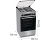 Комбинированная плита Gorenje GKS5C74XF