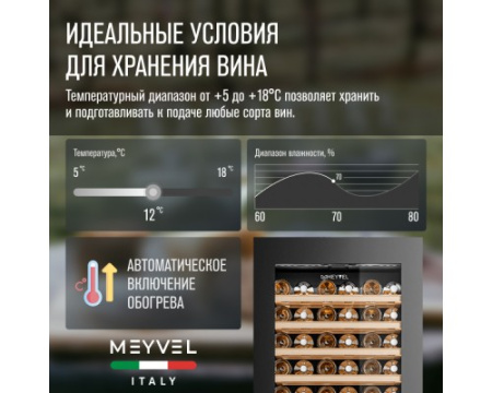 Винный шкаф Meyvel MV83-KBB2