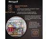 Отдельностоящий холодильник с инвертором Weissgauff WCD 590 Nofrost Inverter Premium Ecofresh Dark Inox