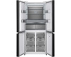 Отдельностоящий холодильник с инвертором Weissgauff WCD 590 Nofrost Inverter Premium EcoFresh White Glass