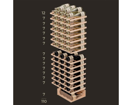 Винный шкаф Meyvel MV106-KST2 (Slim)