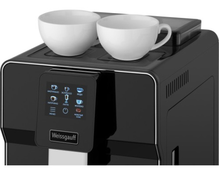 Кофемашина Weissgauff WCM-330 TFT Touch Cappuccino Nero