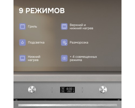 Электрический духовой шкаф Zigmund & Shtain E 171 G