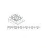 Варочная поверхность EVELUX HEG 650 BG