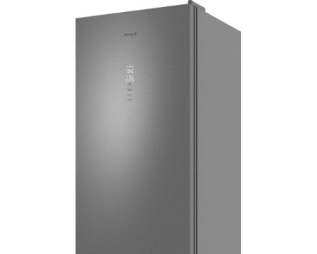 Отдельностоящий холодильник с инвертором Weissgauff WRK 2000 Total NoFrost Inverter Bru Steel Glass