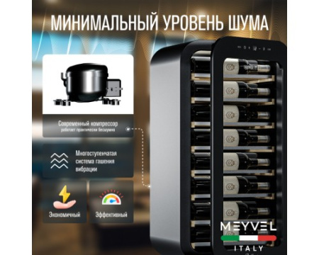 Винный шкаф Meyvel MV22-KBF1