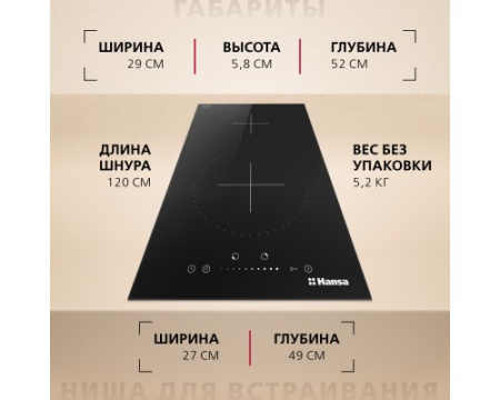 Индукционная панель Hansa BHI36277