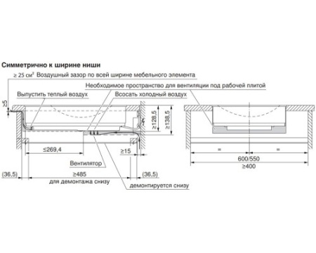 Индукционная варочная панель V-ZUG CookTop WOK I40 CTI6T-31145