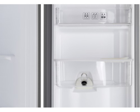 Отдельностоящий холодильник с инвертором и подачей воды Weissgauff WSBS 600 X NoFrost Inverter Water Dispenser