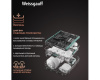 Умная встраиваемая посудомоечная машина Weissgauff BDW 6033 Wi-Fi Inverter Autoopen