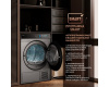 Сушильная машина с инвертором и ультрафиолетом Weissgauff WD 998 Heat Pump Full Touch Silver