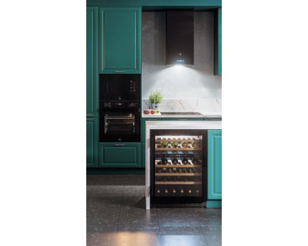 Винный шкаф отдельностоящий LEX LWD6046BL DUAL ZONE