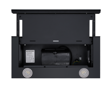 Телескопическая вытяжка Meferi SLIDEBOX60WH GLASS ULTRA