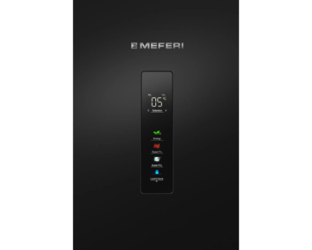 Холодильник отдельностоящий с инвертором MEFERI MFR200BK TOTAL NO FROST COMBI ULTRA
