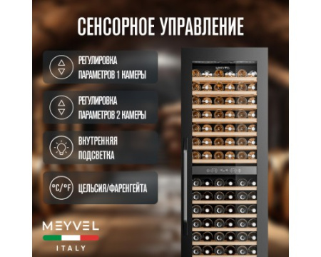 Винный шкаф Meyvel MV83-KBB2