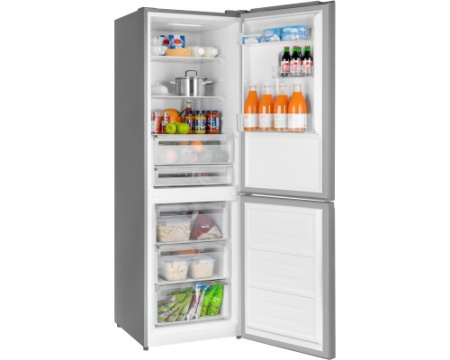 Отдельностоящий холодильник с инвертором Weissgauff WRK 185 Total NoFrost Inverter Inox