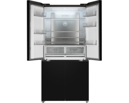 Отдельностоящий холодильник с инвертором Weissgauff WCD 510 Built-in Inverter NoFrost Dark Inox