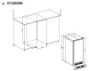 Винный шкаф Temptech STHLM ST120DRB