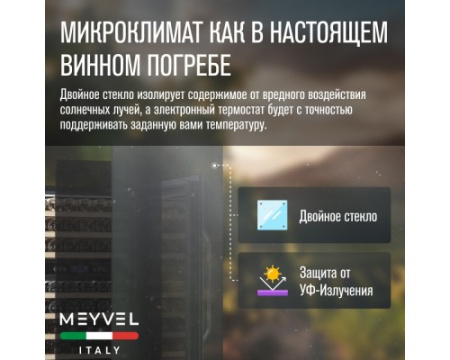 Винный шкаф Meyvel MV42-KSB2