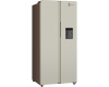 Отдельностоящий холодильник с инвертором и подачей воды Weissgauff WSBS 600 Be NoFrost Inverter Water Dispenser