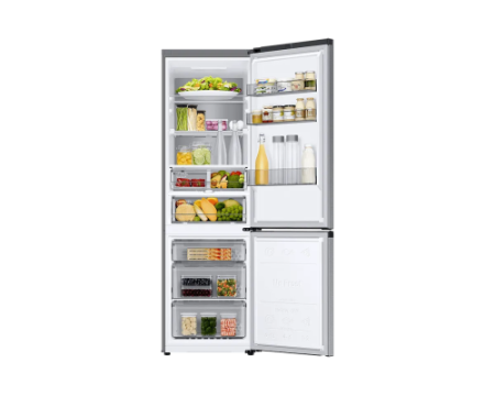 Холодильник Samsung RB36T774F серебристого цвета